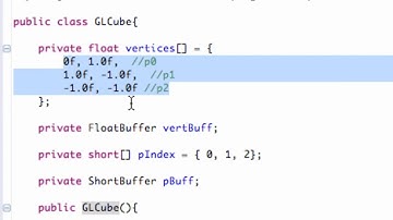 Android Developing Applications Tutorial 179 3D Cube Intro