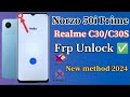 Realme Norzo 50 Prime RMX3506/C30 || FRP BYPASS || New Trick 2024