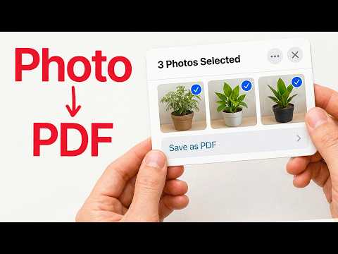 How to Convert Images to PDF on iPhone