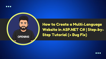 How to Create a Multi-Language Website in ASP.NET C# | Step-by-Step Tutorial (+ Bug Fix)