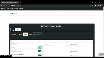 Python Flask App for Binance Trading Strategy Backtesting