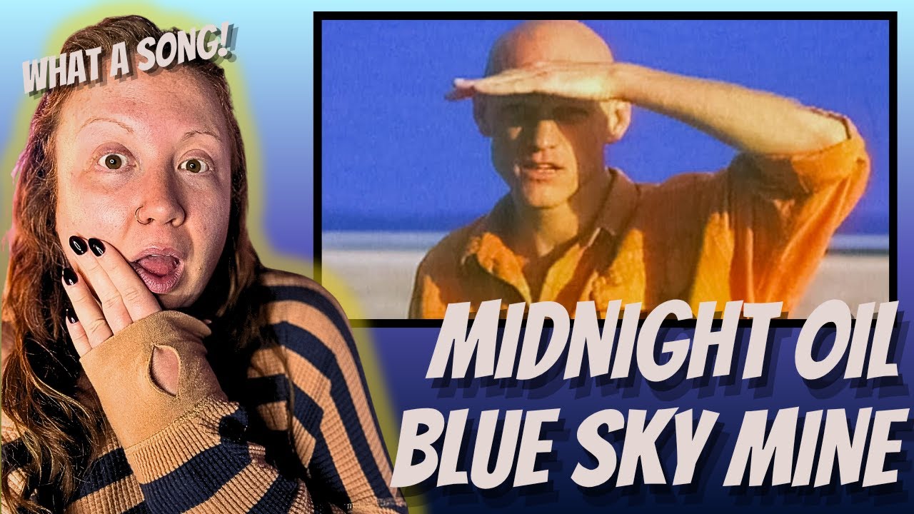 🤯 Blue Sky Mine - Midnight Oil REACTION! My First Time Hearing This Classic!