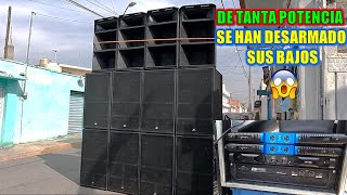 EL BAJO que te RETUMBA😵‍💫TODO el CUERPO con DELGADOS AMPLIFICADORES POWER SOFT🔥SONIDO LA FAMA✨ screenshot 3