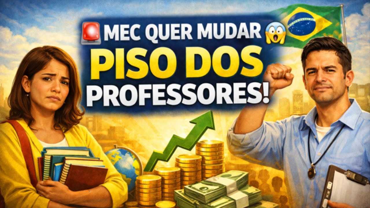 📢 PISO DO MAGISTÉRIO EM RISCO? MEC NEGOCIA NOVA FÓRMULA E GERA POLÊMICA