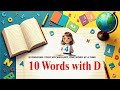 10 English Words That Start with D | Examples + Quiz | A2Z Vocabulary