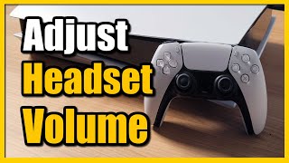 How to Adjust Volume on Headphones using PS5 Console (Quick Tutorial) screenshot 5