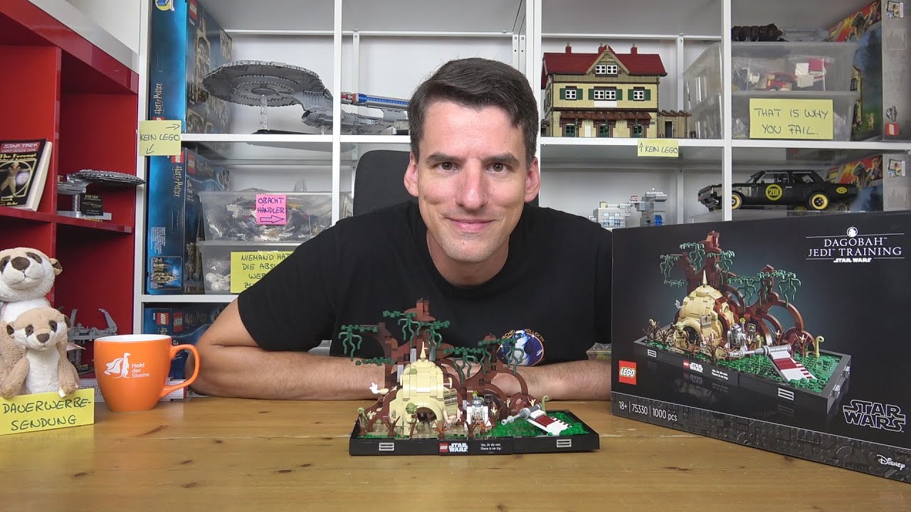 Ein sagenhaft teures Säurebad mit Kuschelhütte: LEGO® Star Wars 75330 Dagobah Jedi Training