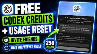 How to Get FREE ChatGPT Codex Credits - Free Usage Resets