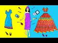 Princess Costumes 13 - Indian Princess Dress up For Dating - Paper Crafts Quiet Book