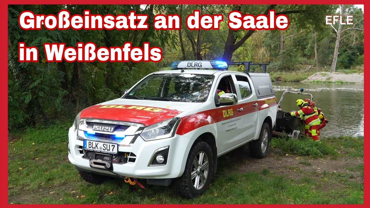 🆘️ALARM AN DER SAALE⚠️Katastrophenschutzübung des Burgenlandkreis in Weißenfels⚠️EINSATZFAHRTEN🚨🔊
