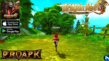 World of Dragon Nest (WoD) Gameplay Android / iOS (Official Launch) (Open World MMORPG)