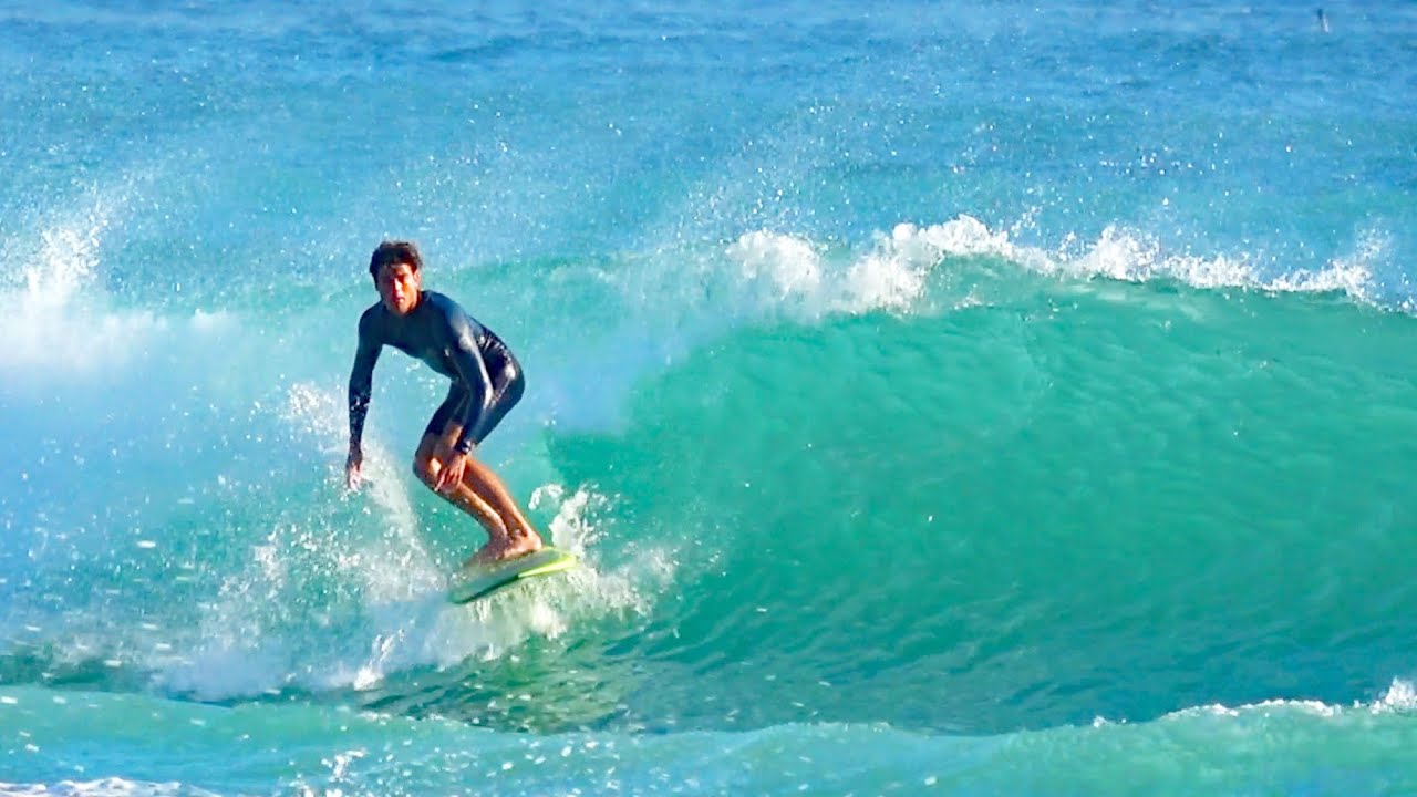 Surf's Up Delray Beach! 1.22.20 Sony FDRAX53 Camcorder HD Footage