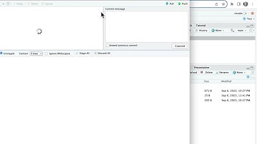 Change README and commit the change