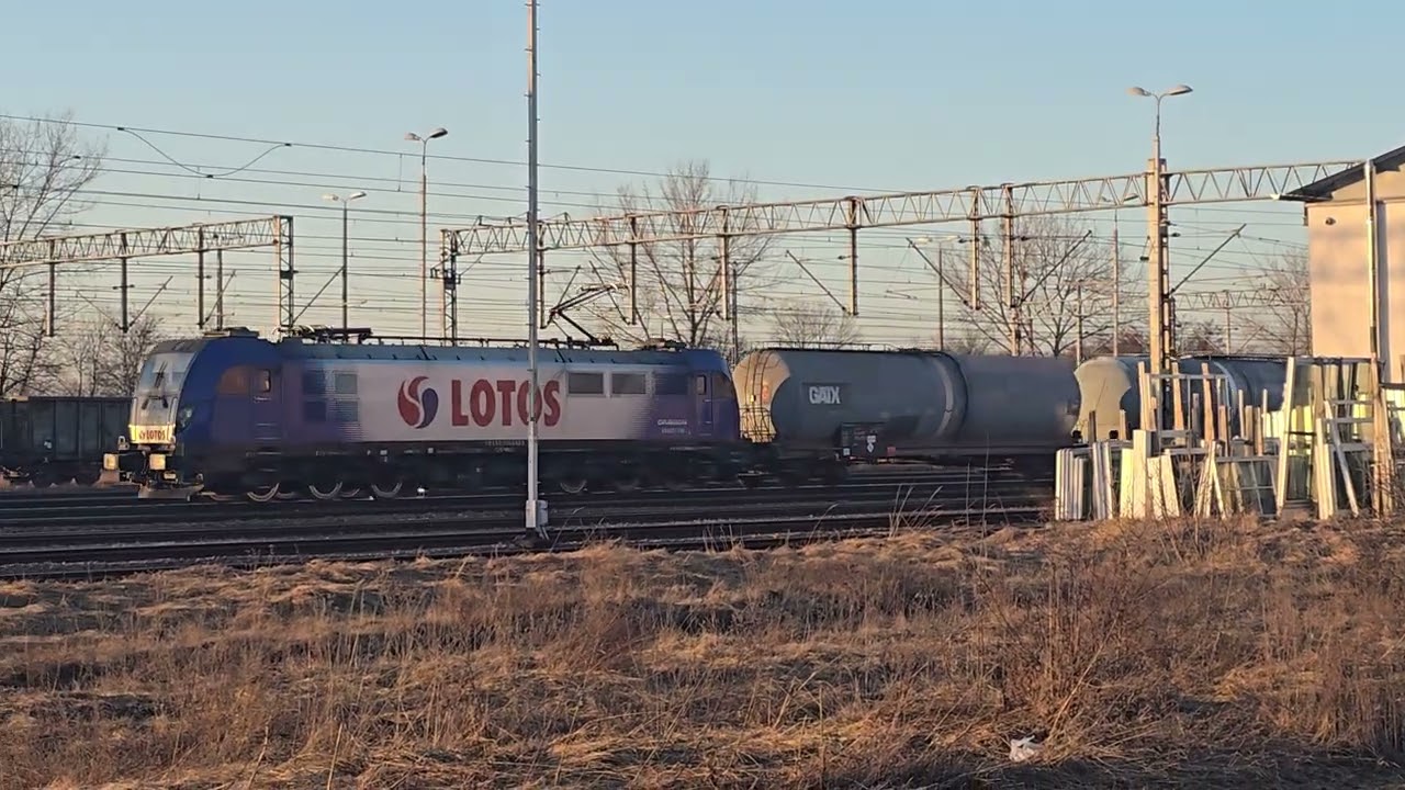 Piątkowe pociągi w Inowrocławiu