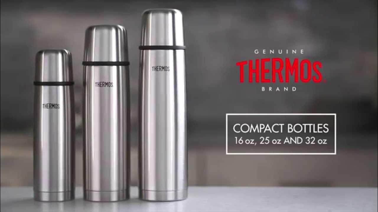 THERMOS Stainless King Vacuum-Insulated Beverage Bottle, 40 Ounce, Matte  Steel