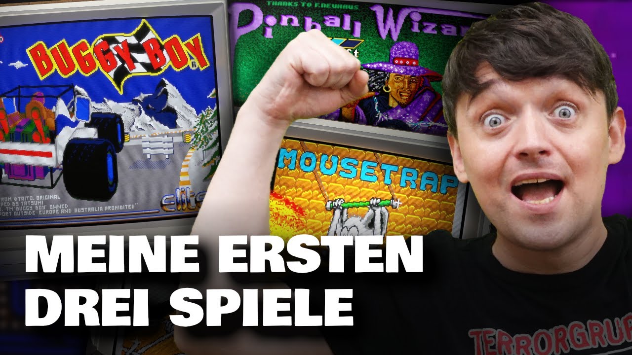 Meine ersten drei Computerspiele | Paddy zockt Games aus der Kindheit | Commodore Amiga 500