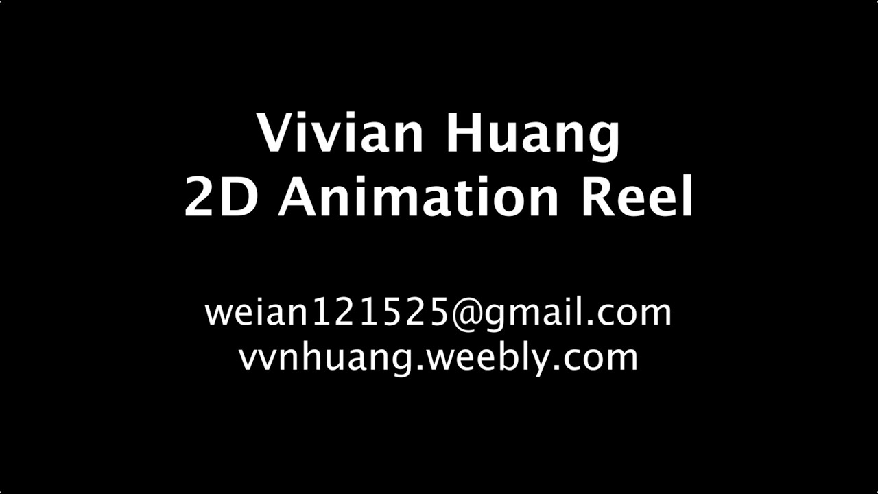 Vhi Animation Vivian Huang - 2D Animation Reel - YouTube