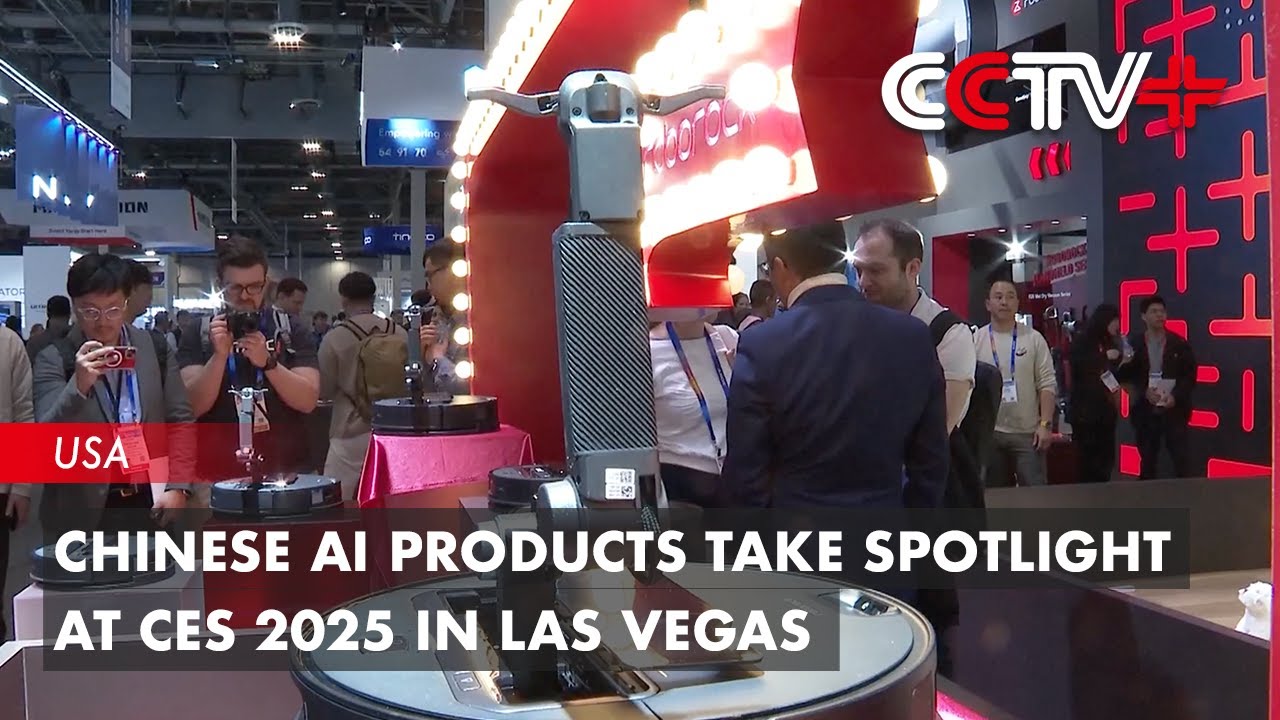 Chinese AI Products Take Spotlight at CES 2025 in Las Vegas - YouTube