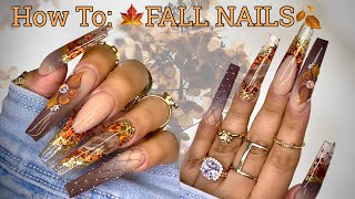 🍁2022 Fall Nail Set 🍁 WATCH ME WORK! screenshot 2