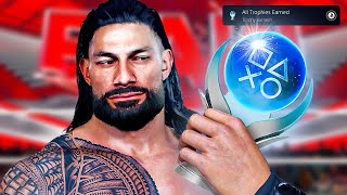 I Got The WWE 2K23 PLATINUM Trophy So You Never Have To