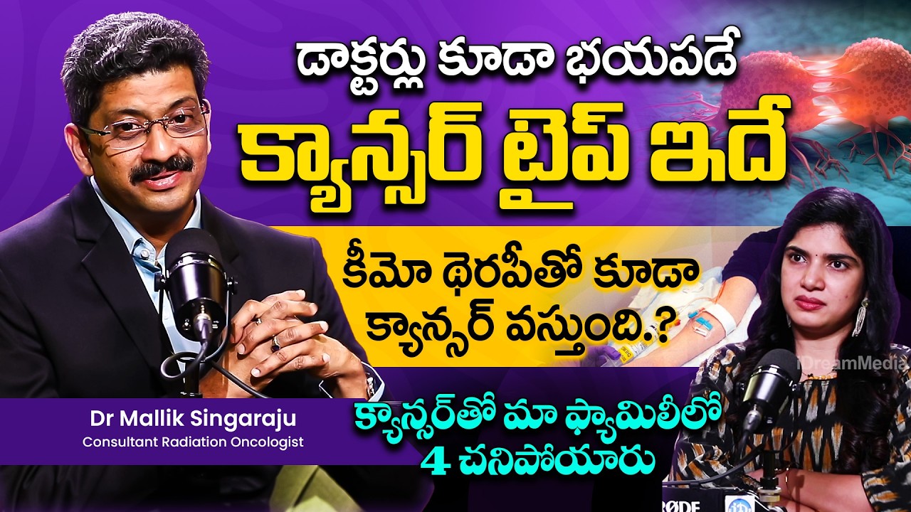 Singaraju Cancer Foundation Center Founder Dr. Mallik Singaraju | Health Podcast | iDream