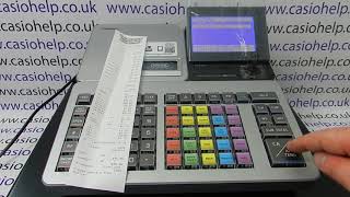 Z Read Won't Reset On Casio SR-C550 Cash Register