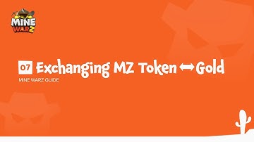 07 Exchanging MZ Token ↔️ Gold
