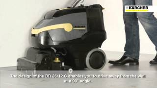 BR 35/12 C Compact Scrubber Drier | Kärcher Professional UK