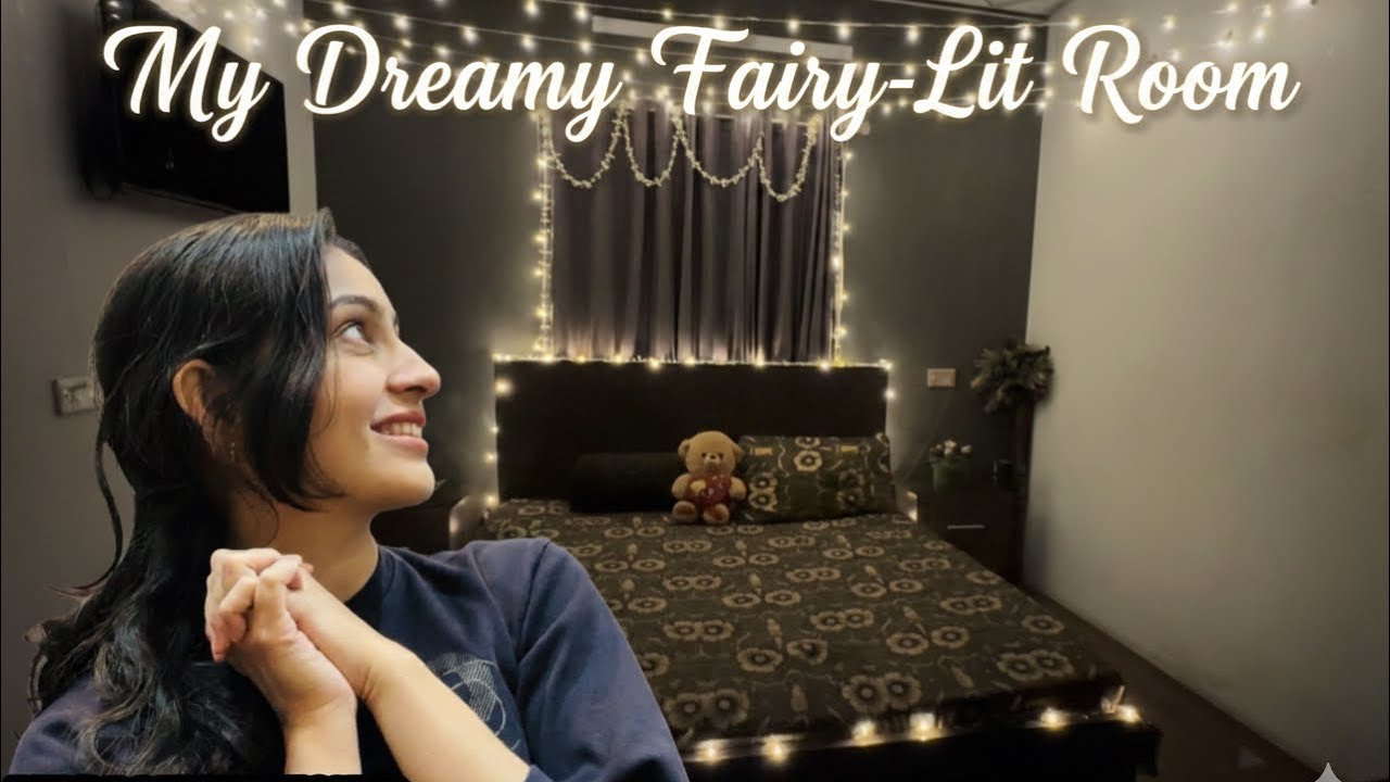Dreamy Fairy Lights Room Makeover✨😍