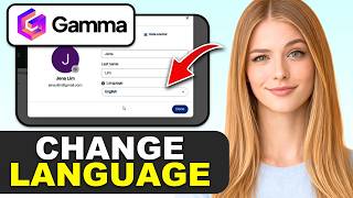 Как изменить язык презентации в Gamma AI в 2026 году screenshot 2