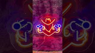 Cowboy Neon Sign - LEDTOT