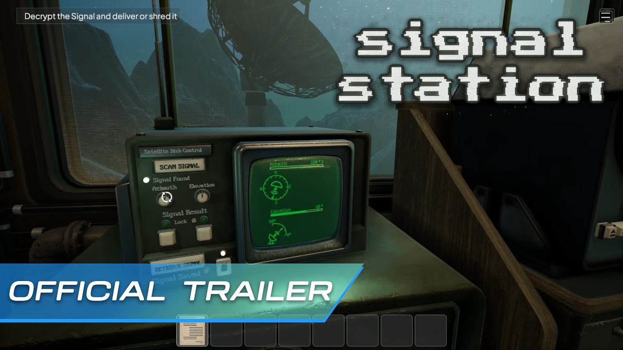 Signal Station Official Trailer - Steam - YouTube