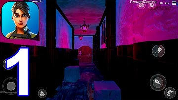 Fortnite Mobile - Gameplay Walkthrough Part 1 Custom Game Loop Room (Android GamePlay)