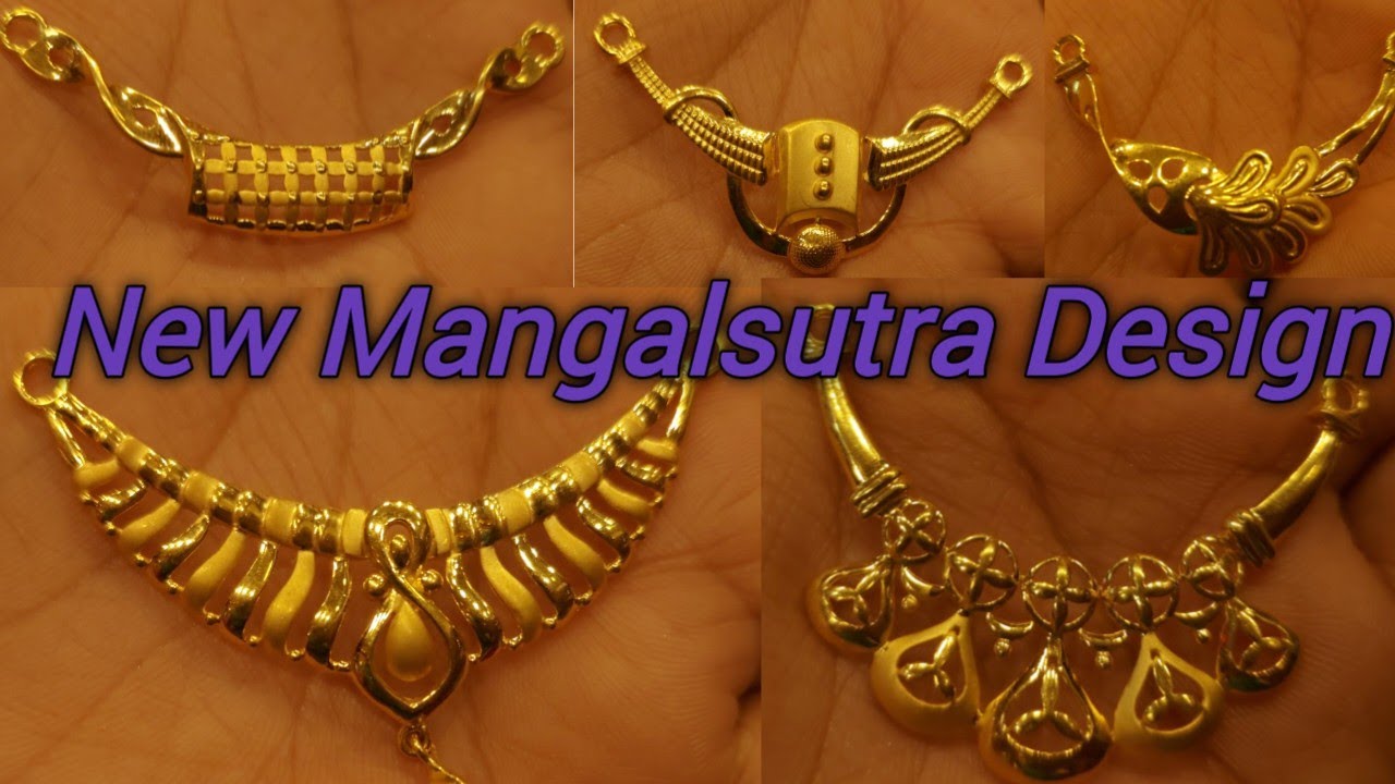 New light weight gold mangalsutra design with price and weight 