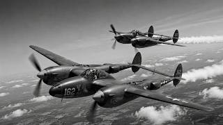 "German Pilots Faced a Nightmare — P-38 Lightning’s Twin Engines Beat Their Bf 109s!"