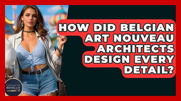 How Did Belgian Art Nouveau Architects Design Every Detail? - Exploring The Benelux