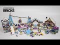 Lego Friends Ski Resort Ski Lift with Chalet Ice Rink Off-Roader and Hot Chocolate Van
