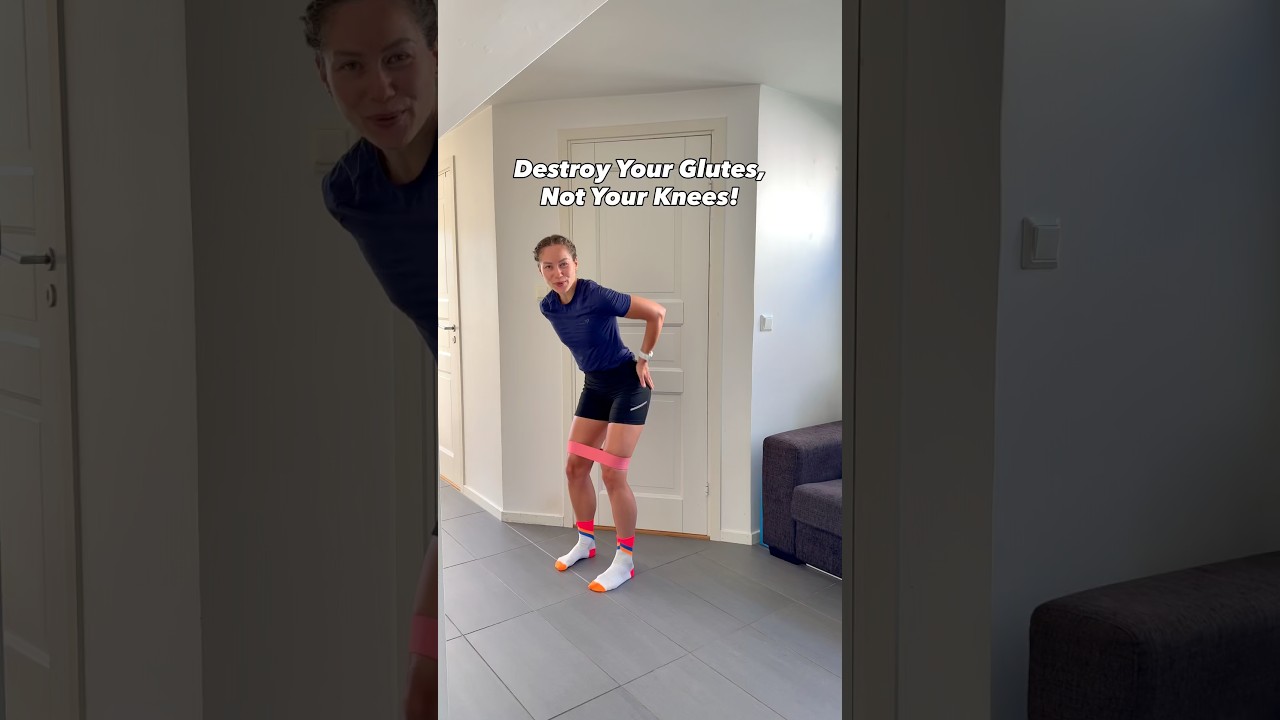 Destroy Your Glutes, Not Your Knees! 🔥 #strengthforrunners