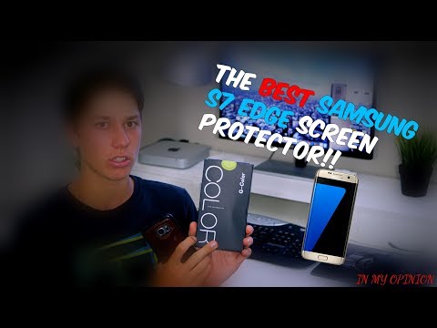 The Best Samsung S7 Edge Screen Protector!!
