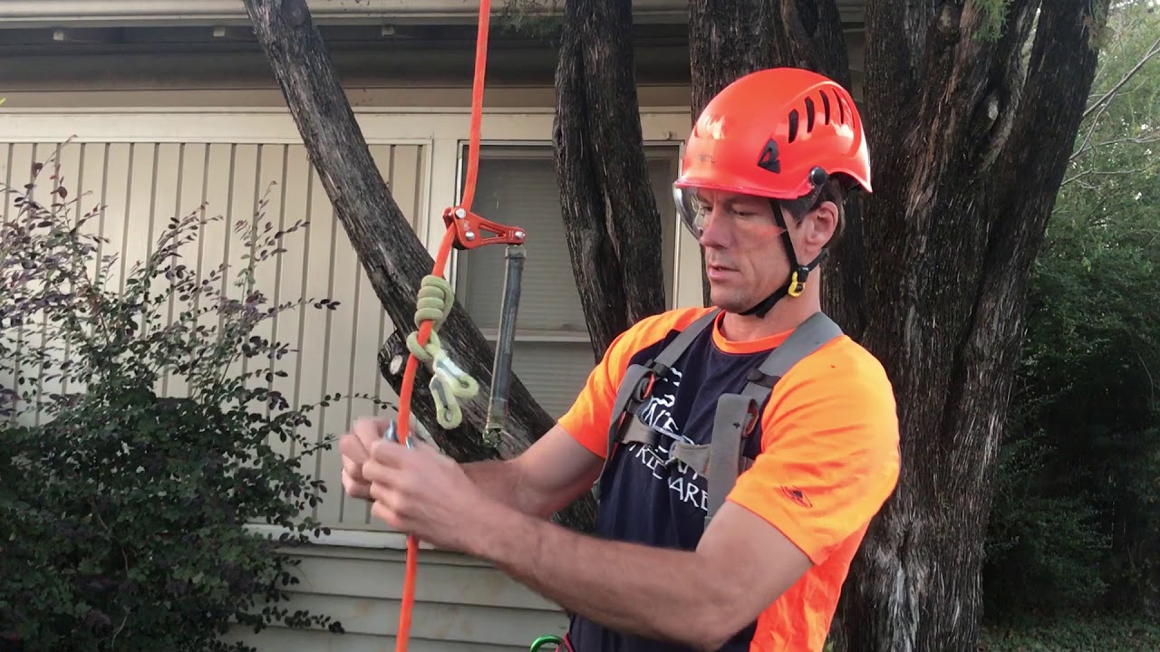 Rope wrench , rope walker set up 