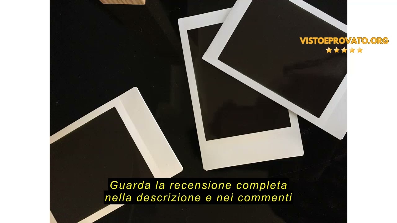 Recensione del Polaroid PIF-300 Instant Film 53.35 x 86.44 mm Pack of 10