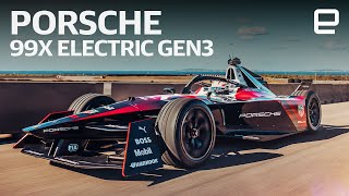 99X Electric Gen3 first look: Porsche unveils its next Formula E racing car