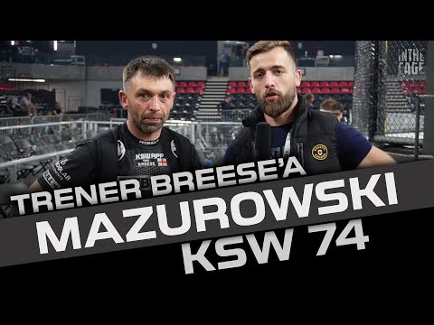 Trener BREESE'a - Marcin Mazurowski o przerwaniu walki: Jak nie teraz, odklepałby 10 sekund później