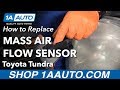 How to Replace a Mass Air Flow Sensor 2000-06 Toyota Tundra