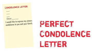 How To Write A Condolence Letter For Death   In English | English Writing Tips|Live Through English