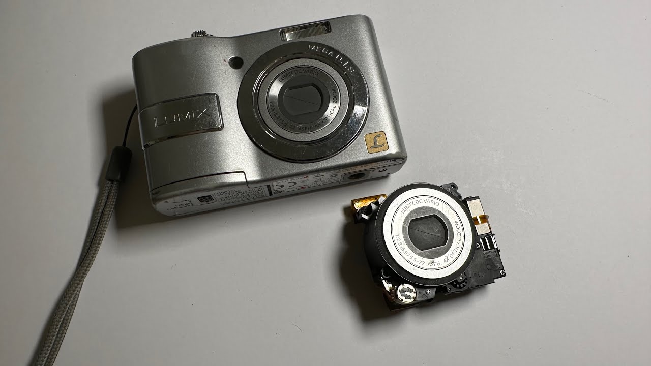 Panasonic Lumix DMC-LS85 Digital Camera lens replacement - YouTube