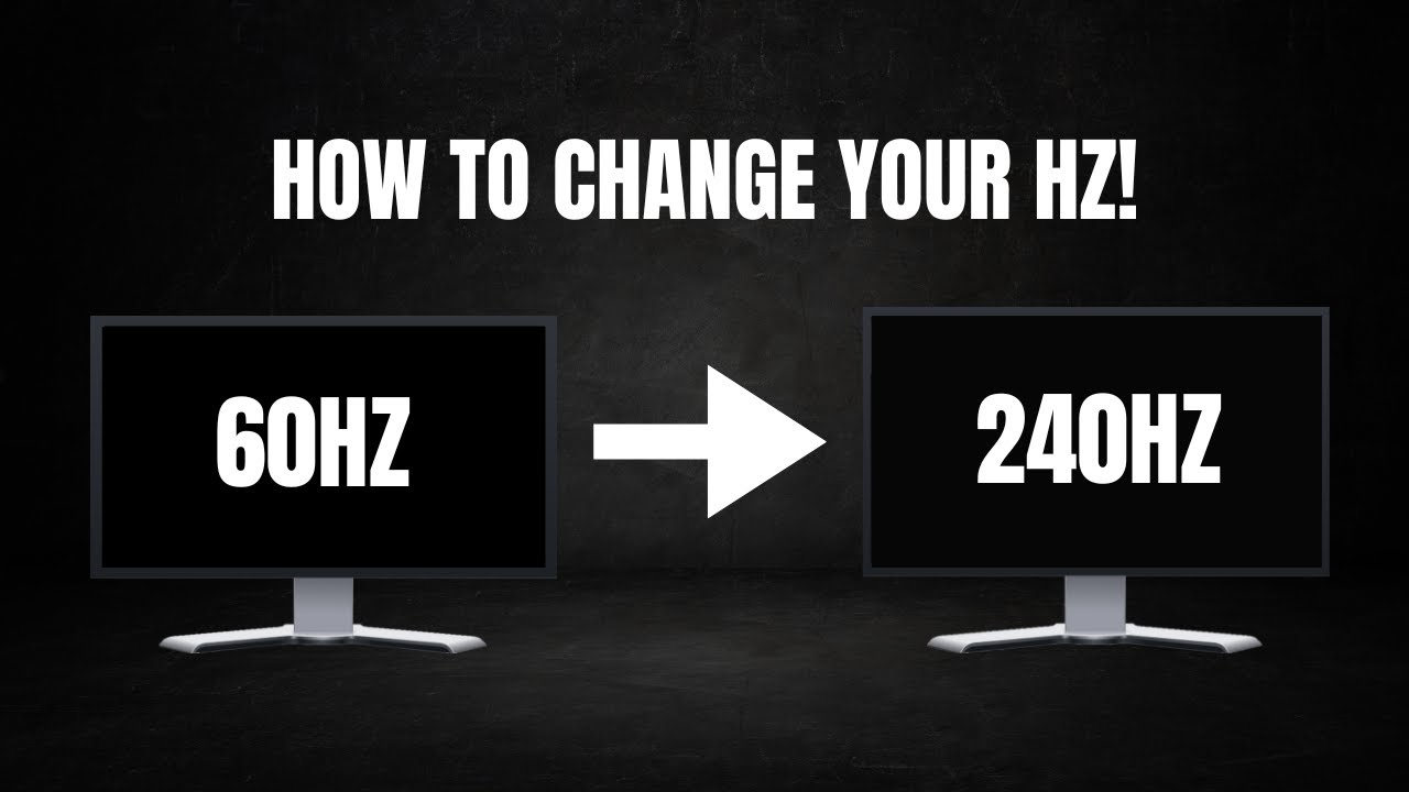 How to CHANGE Monitor Refresh Rate on Windows 11 (Best Settings) - YouTube
