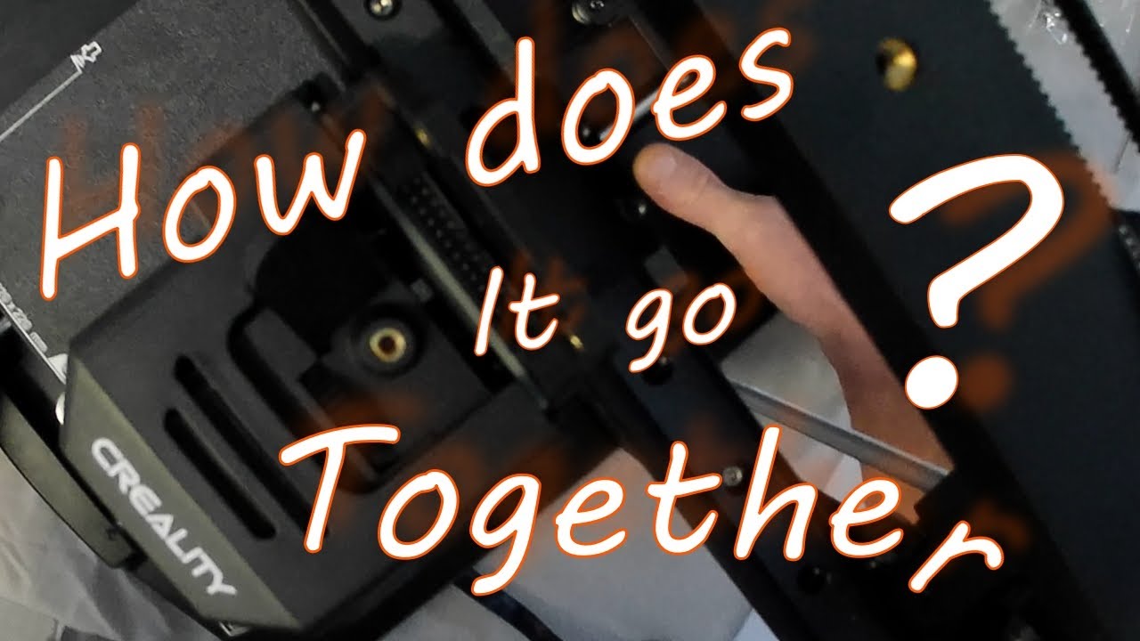 Creality Ender 3 v3 KE 3d printer assembly guide, How does it go ...