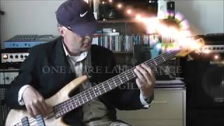 Video thumbnail of "Bass cover. Vince Gill - One more last chance"