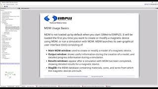 Introduction to the SIMPLIS Magnetics Design Module Part I Inductors